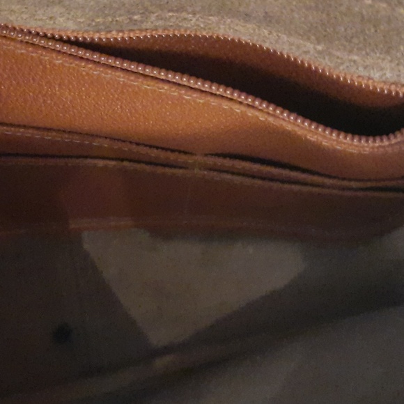 Tan and Taupe dooney and bourke satchel style purse vintage - Picture 7 of 9